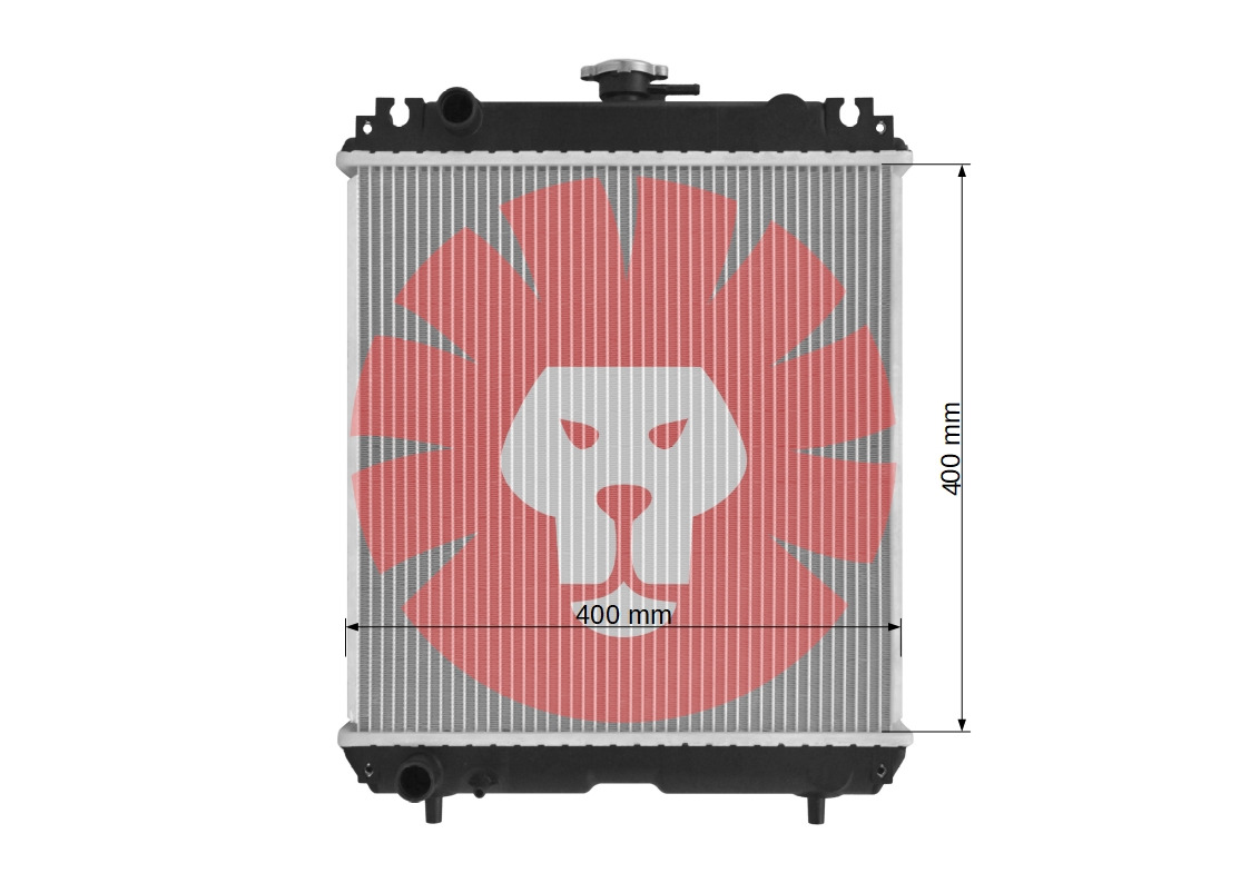 KUBOTA DGW400 - Radiaator - Traktor: pilt 3 KUBOTA DGW400 - Radiaator - Traktor: pilt 3