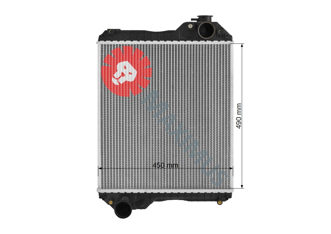 LANDINI POWERFARM 105 60 75 85 95 100 80 90 - Radiaator - Traktor: pilt 3 LANDINI POWERFARM 105 60 75 85 95 100 80 90 - Radiaator - Traktor: pilt 3