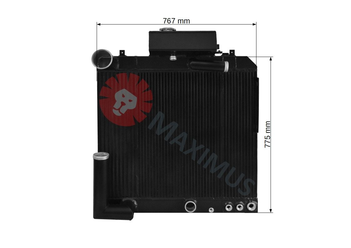 MANITOU MLT634-120 MLT735-120 MLT845-120 - Radiaator - Teleskooplaadur: pilt 4 MANITOU MLT634-120 MLT735-120 MLT845-120 - Radiaator - Teleskooplaadur: pilt 4