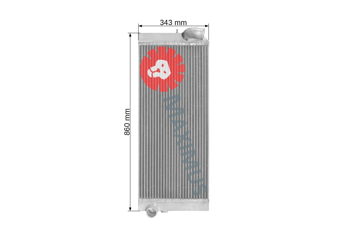 MANITOU MLT735 - Radiaator - Teleskooplaadur: pilt 3 MANITOU MLT735 - Radiaator - Teleskooplaadur: pilt 3