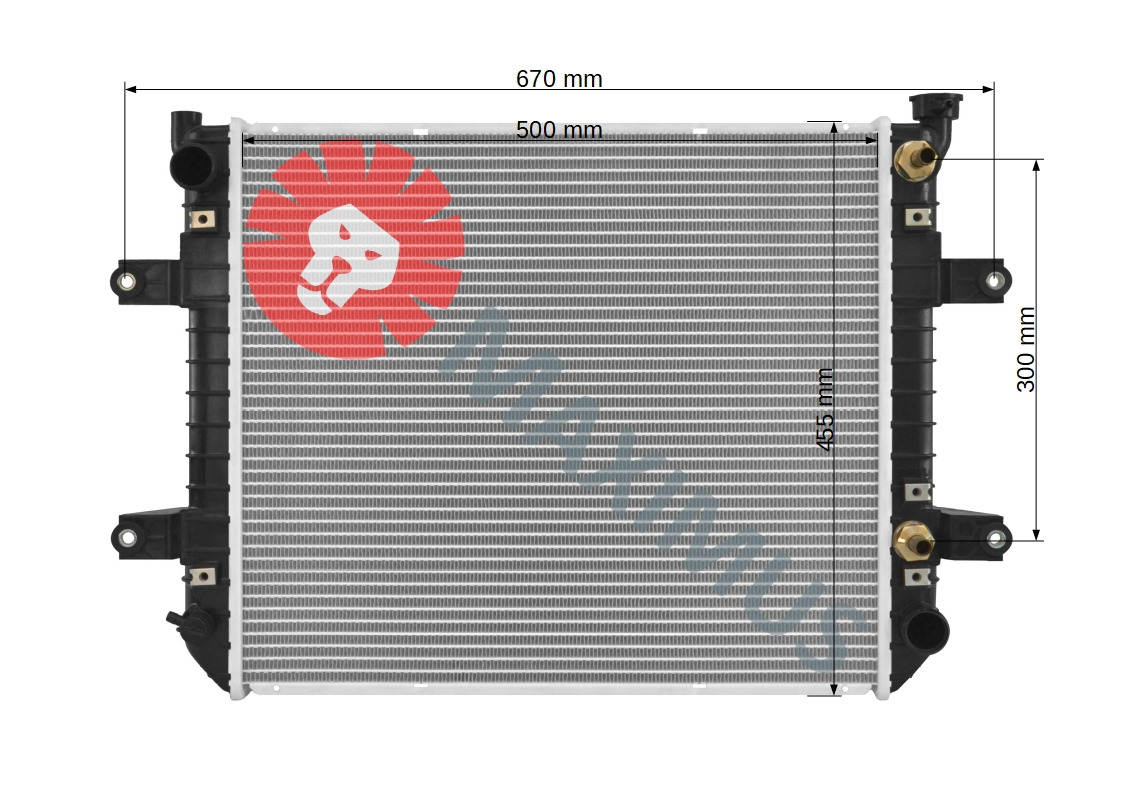 NISSAN FORKLIFT - Radiaator - Kahveltõstuk: pilt 3 NISSAN FORKLIFT - Radiaator - Kahveltõstuk: pilt 3