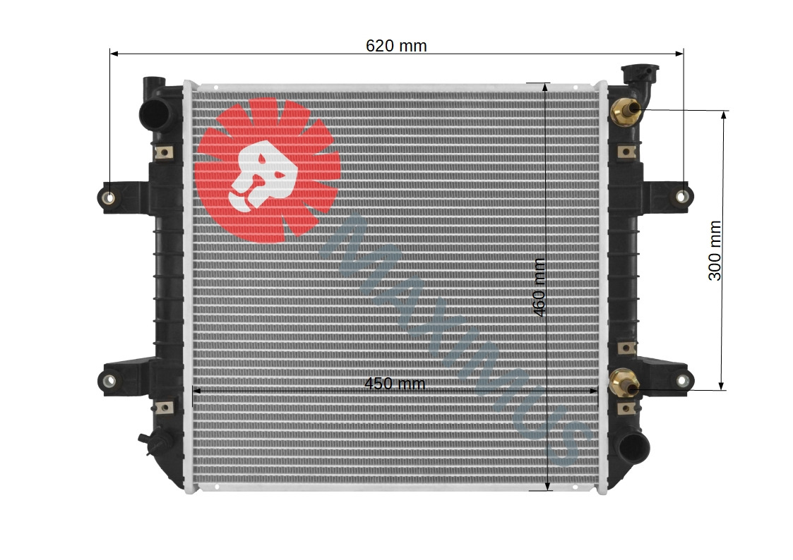 NISSAN FORKLIFT WŻÓEK WIDŁOWY - Radiaator - Kahveltõstuk: pilt 3 NISSAN FORKLIFT WŻÓEK WIDŁOWY - Radiaator - Kahveltõstuk: pilt 3