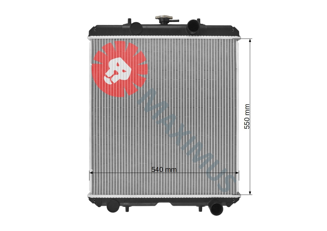 YANMAR F14B - Radiaator - Väiketraktor: pilt 3 YANMAR F14B - Radiaator - Väiketraktor: pilt 3