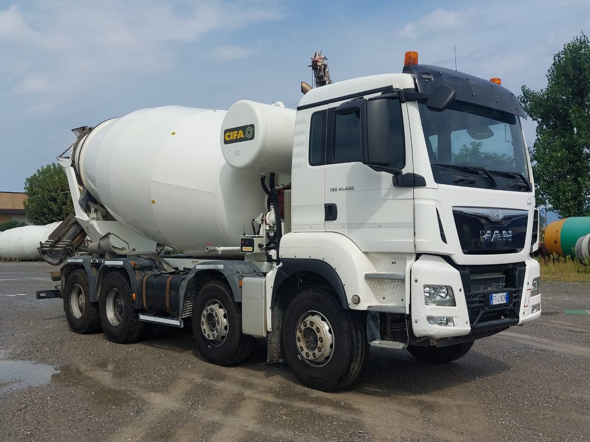 MAN TGS 41.480 CIFA RY1300 - Autobetoonisegisti: pilt 4 MAN TGS 41.480 CIFA RY1300 - Autobetoonisegisti: pilt 4