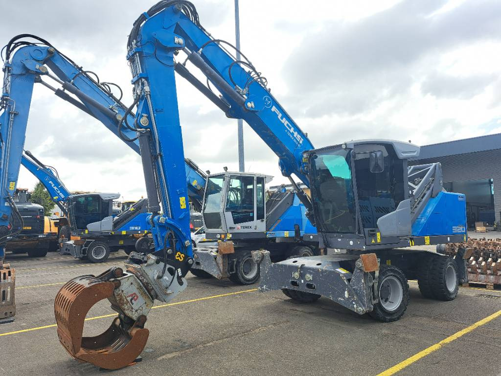 Fuchs MHL320F + Grapple - Jäätme-/ Tööstuslik käitleja: pilt 1 Fuchs MHL320F + Grapple - Jäätme-/ Tööstuslik käitleja: pilt 1