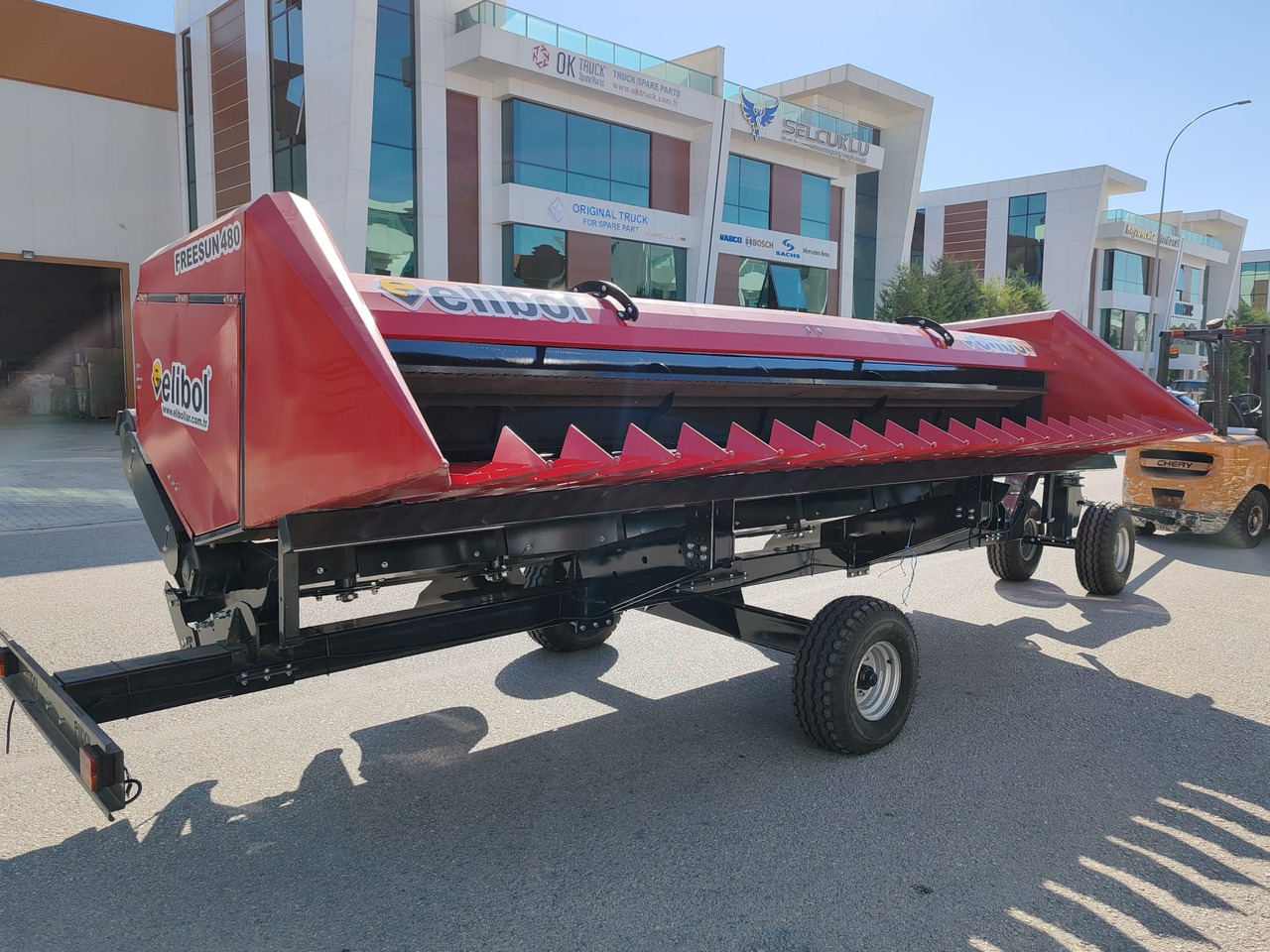 ELİBOL CORN AND SUNFLOWER HEADER TRAILER - Kombainipäise järelhaagis: pilt 4 ELİBOL CORN AND SUNFLOWER HEADER TRAILER - Kombainipäise järelhaagis: pilt 4