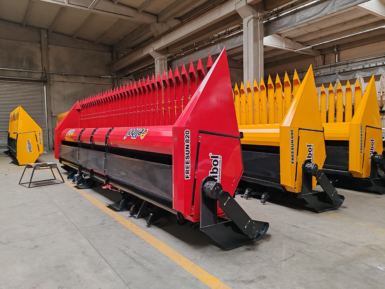 ELİBOL FREESUN 820 ROW INDEPENDENT SUNFLOWER HEADER - Päevalillekoristusmasin: pilt 3 ELİBOL FREESUN 820 ROW INDEPENDENT SUNFLOWER HEADER - Päevalillekoristusmasin: pilt 3