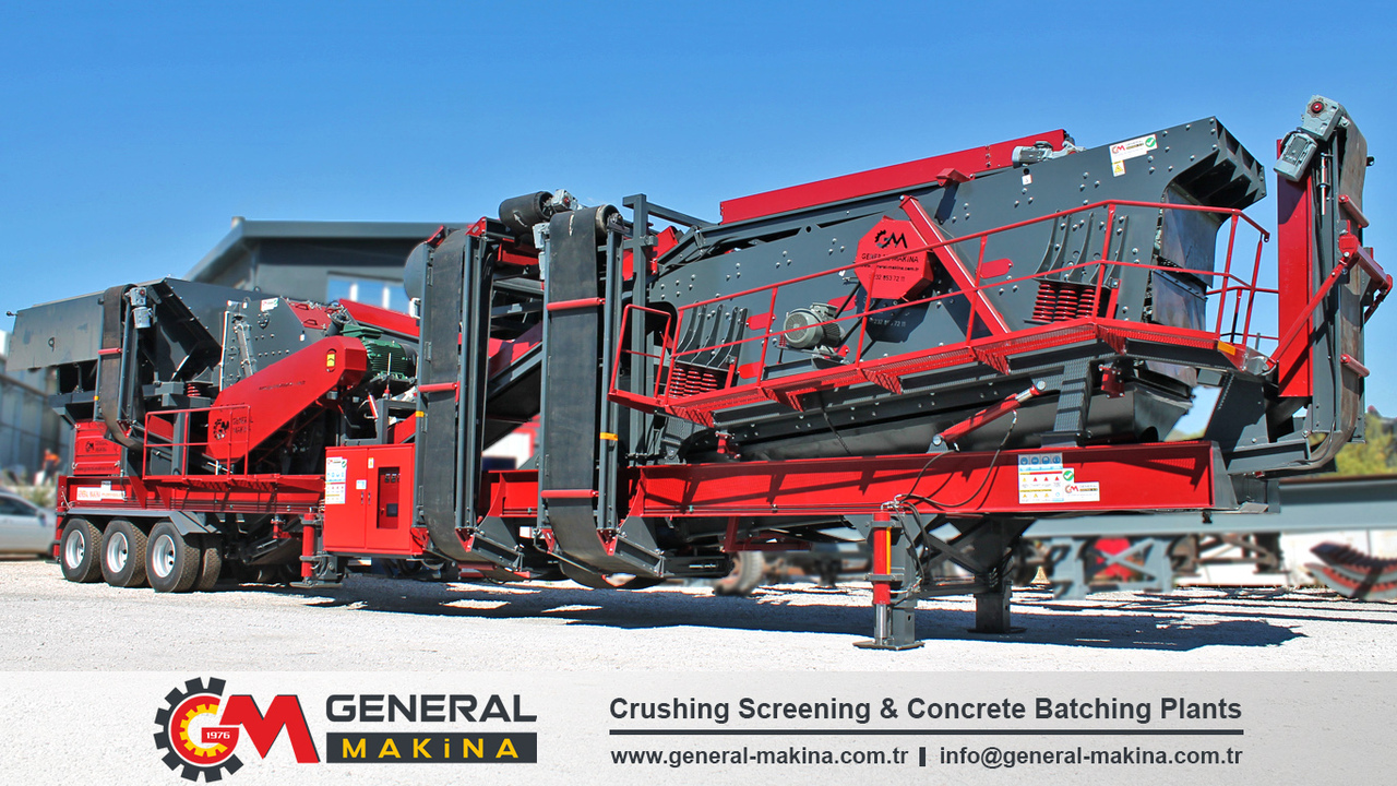 GENERAL MAKİNA HOT Sale Crushing Plants - Mobiilne purusti: pilt 5 GENERAL MAKİNA HOT Sale Crushing Plants - Mobiilne purusti: pilt 5