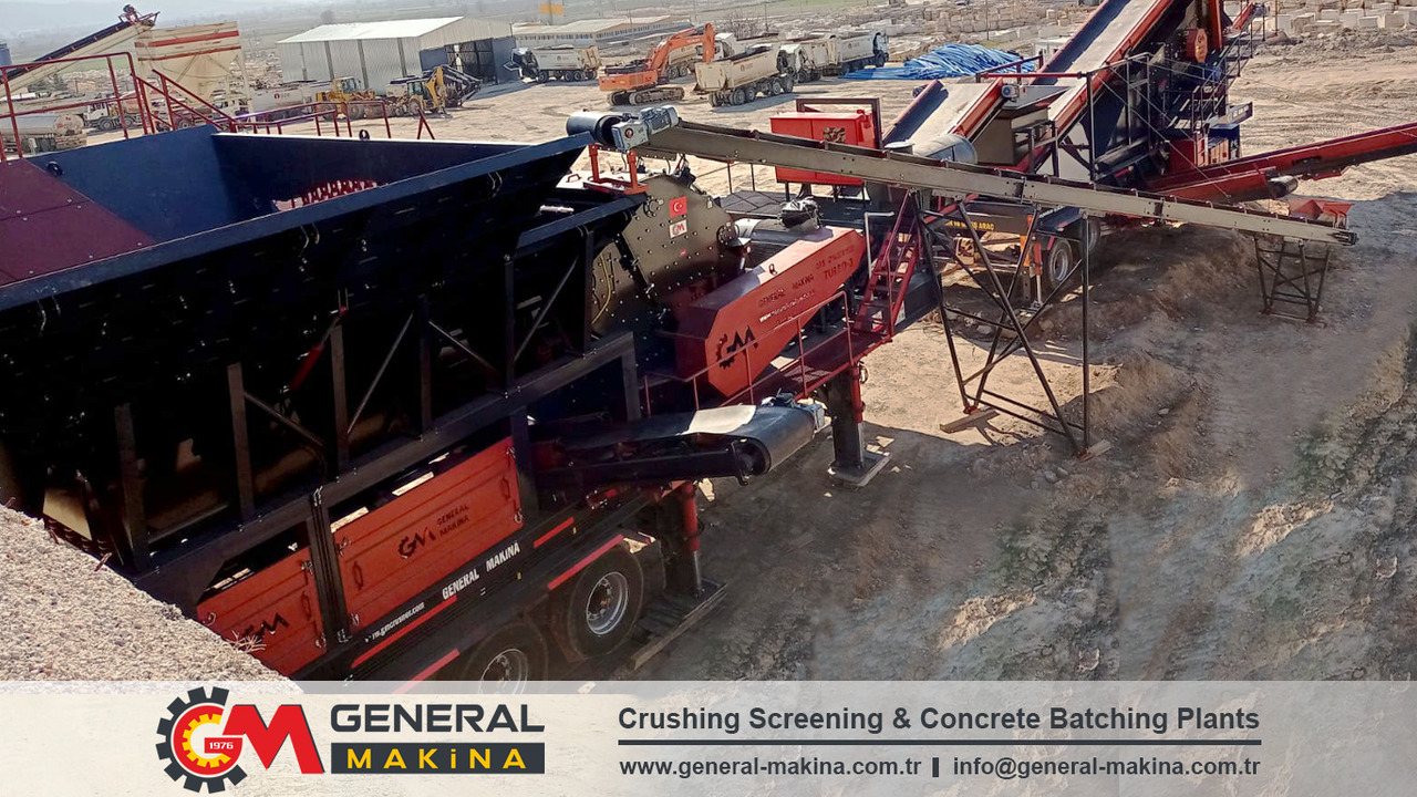GENERAL MAKİNA Limestone Crushing Plant - Mobiilne purusti: pilt 2 GENERAL MAKİNA Limestone Crushing Plant - Mobiilne purusti: pilt 2