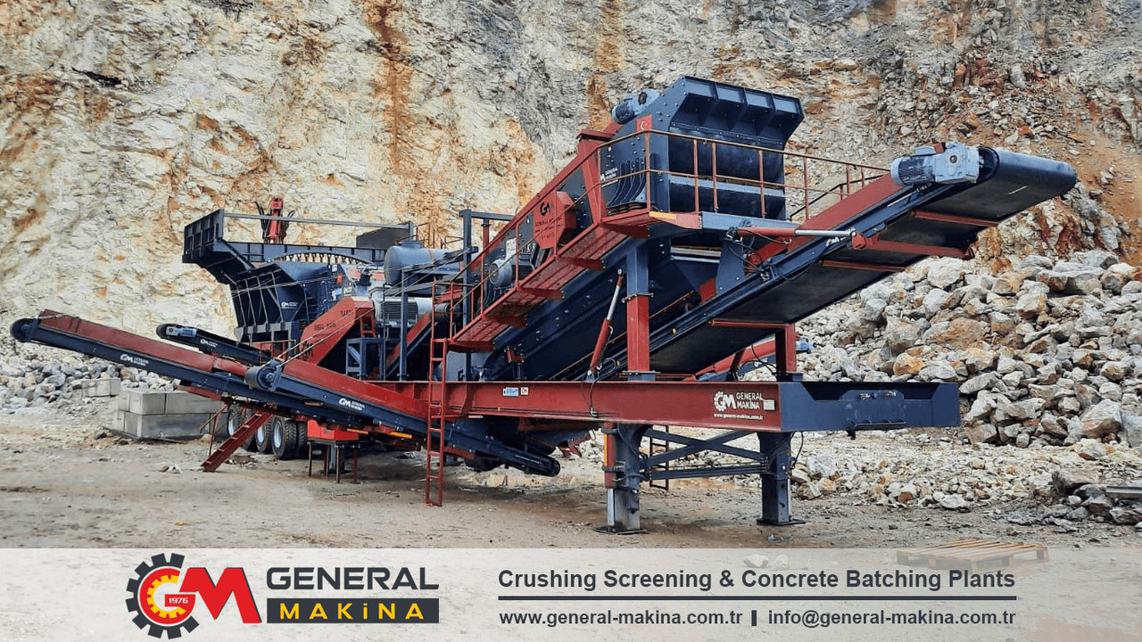 GENERAL MAKİNA Mobile Crushers For Sale - Mobiilne purusti: pilt 3 GENERAL MAKİNA Mobile Crushers For Sale - Mobiilne purusti: pilt 3