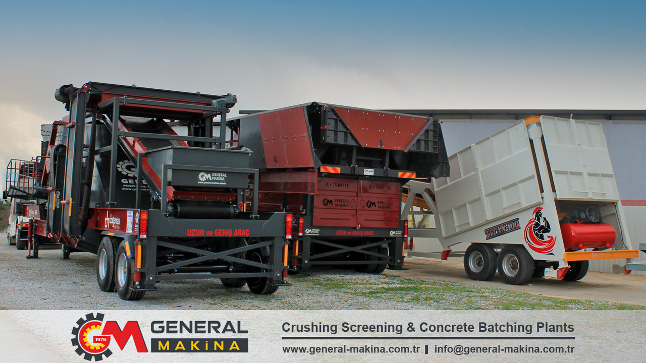 GENERAL MAKİNA Mobile Crushers For Sale - Mobiilne purusti: pilt 5 GENERAL MAKİNA Mobile Crushers For Sale - Mobiilne purusti: pilt 5