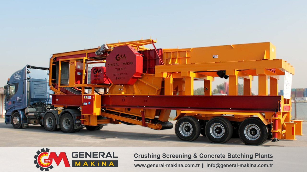 GENERAL MAKİNA Mobile Crushing System With Jaw Crusher - Lõuapurustaja: pilt 2 GENERAL MAKİNA Mobile Crushing System With Jaw Crusher - Lõuapurustaja: pilt 2
