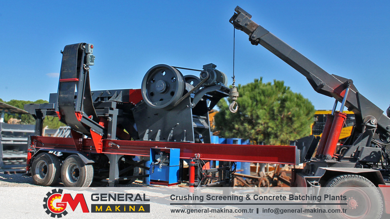 GENERAL MAKİNA Semi Mobile Crushing Plant - Lõuapurustaja: pilt 2 GENERAL MAKİNA Semi Mobile Crushing Plant - Lõuapurustaja: pilt 2
