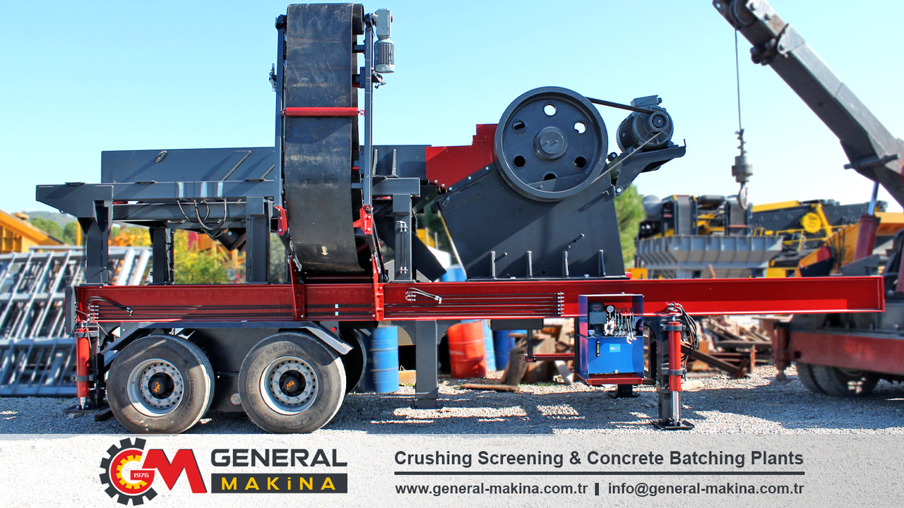 GENERAL MAKİNA Semi Mobile Crushing Plant - Lõuapurustaja: pilt 1 GENERAL MAKİNA Semi Mobile Crushing Plant - Lõuapurustaja: pilt 1