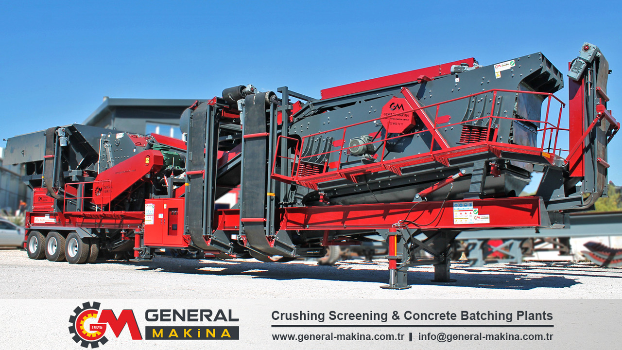 General Makina High Capacity Mobile Crusher Plant for Sale - Mobiilne purusti: pilt 2 General Makina High Capacity Mobile Crusher Plant for Sale - Mobiilne purusti: pilt 2
