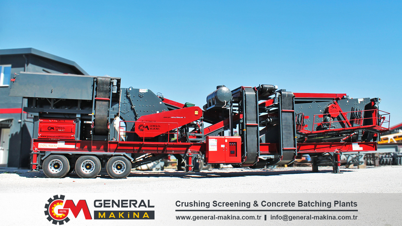 General Makina High Capacity Mobile Crusher Plant for Sale - Mobiilne purusti: pilt 1 General Makina High Capacity Mobile Crusher Plant for Sale - Mobiilne purusti: pilt 1