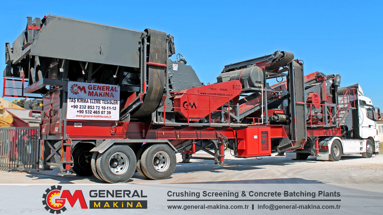 General Makina High Capacity Mobile Crusher Plant for Sale - Mobiilne purusti: pilt 4 General Makina High Capacity Mobile Crusher Plant for Sale - Mobiilne purusti: pilt 4