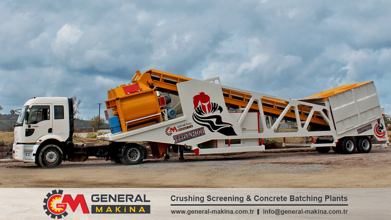 General Makina Powerful Magnum 120 m3 - Betoonitehas: pilt 1 General Makina Powerful Magnum 120 m3 - Betoonitehas: pilt 1