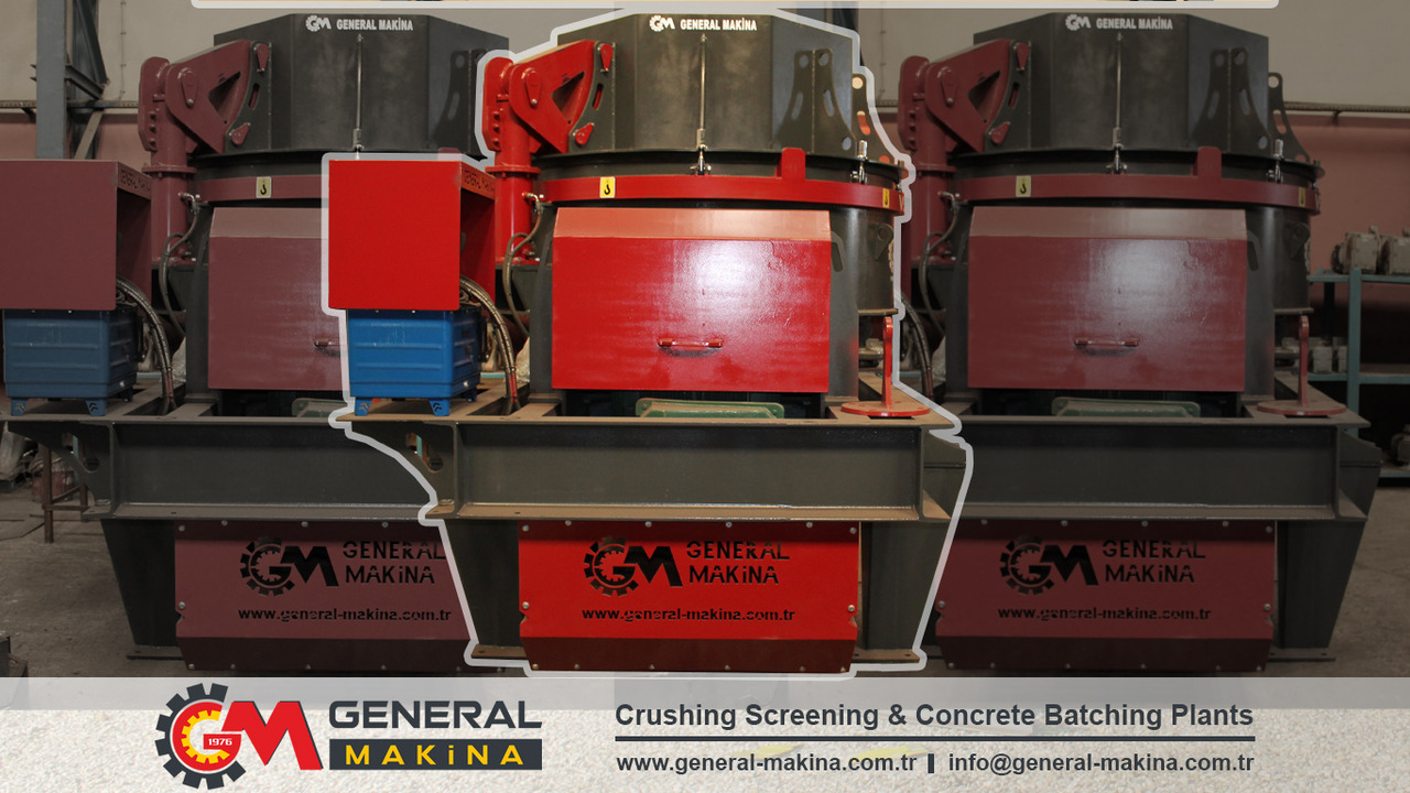 Uus Löökpurustaja General Makina VSI 900 Vertical Impact Crusher From Turkey: pilt 13 Uus Löökpurustaja General Makina VSI 900 Vertical Impact Crusher From Turkey: pilt 13