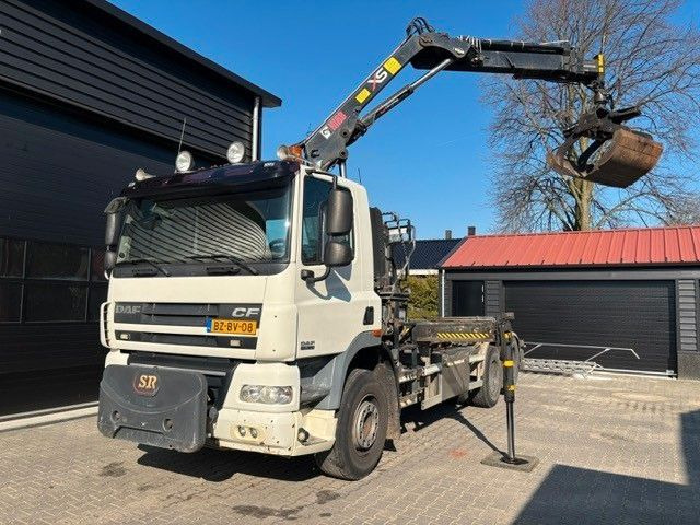 DAF FAS CF85.360 mit VDL Haak + HIAB 122 Kran - Konkstõstukiga veoauto, Kraanaga veoauto: pilt 1 DAF FAS CF85.360 mit VDL Haak + HIAB 122 Kran - Konkstõstukiga veoauto, Kraanaga veoauto: pilt 1