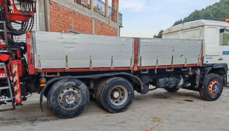 MAN 19.422 Truck with crane - Kraanaga veoauto: pilt 4 MAN 19.422 Truck with crane - Kraanaga veoauto: pilt 4