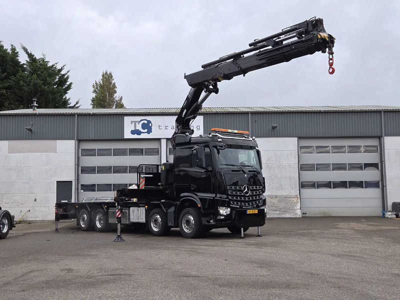 Mercedes-Benz Arocs 8x2 4 Fassi 82TM 2017 euro 6 - Kraanaga veoauto: pilt 1 Mercedes-Benz Arocs 8x2 4 Fassi 82TM 2017 euro 6 - Kraanaga veoauto: pilt 1