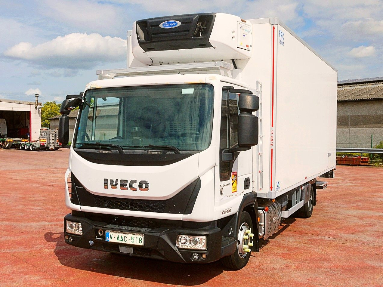 Iveco 100E19 KUHLKOFFER CARRIER SUPRA 550 luft fed A/C - Külmutiga veoauto: pilt 5 Iveco 100E19 KUHLKOFFER CARRIER SUPRA 550 luft fed A/C - Külmutiga veoauto: pilt 5