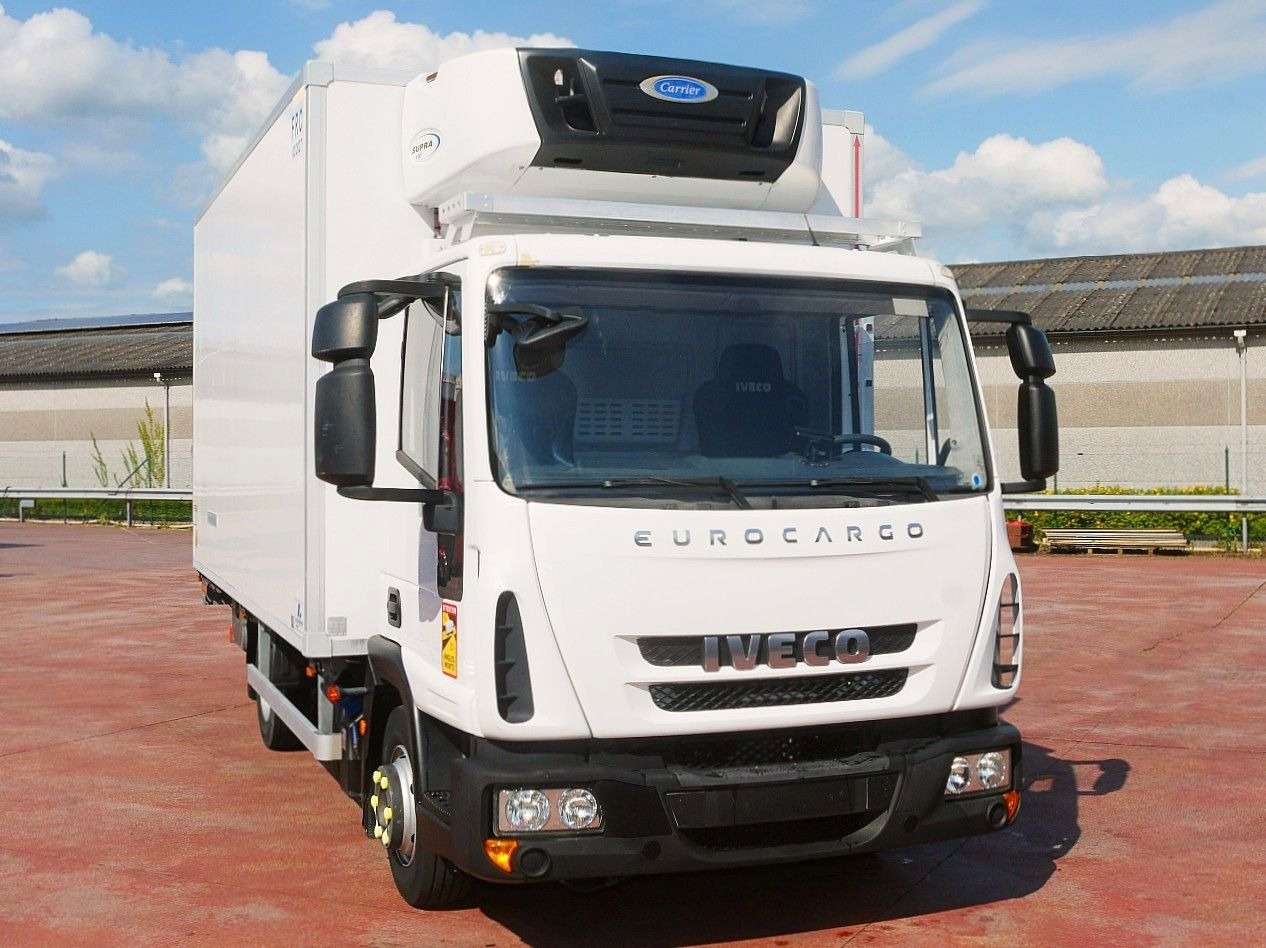 Iveco 90E19 EUROCARGO KUHLKOFFER CARRIER SUPRA 450 €6 - Külmutiga veoauto: pilt 1 Iveco 90E19 EUROCARGO KUHLKOFFER CARRIER SUPRA 450 €6 - Külmutiga veoauto: pilt 1