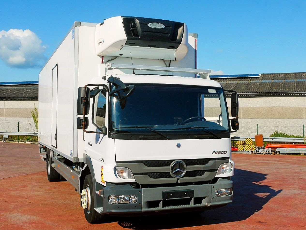 Mercedes-Benz 1322 ATEGO KUHLKOFFER CARRIER SUPRA 850 LBW A/C - Külmutiga veoauto: pilt 1 Mercedes-Benz 1322 ATEGO KUHLKOFFER CARRIER SUPRA 850 LBW A/C - Külmutiga veoauto: pilt 1