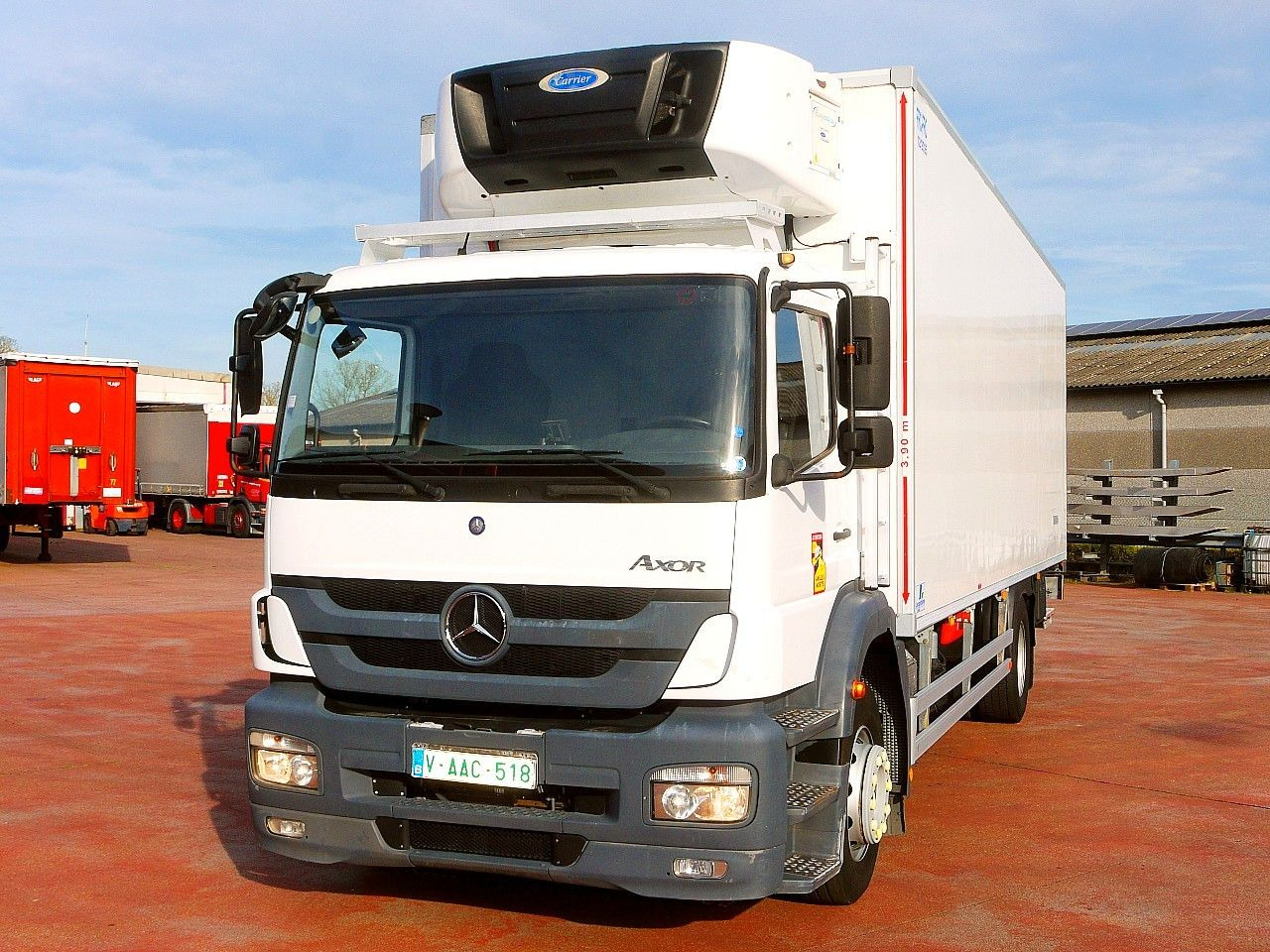 Mercedes-Benz 1829 AXOR KUHOKOFFER CARRIER SUPRA 1150MT A/C - Külmutiga veoauto: pilt 5 Mercedes-Benz 1829 AXOR KUHOKOFFER CARRIER SUPRA 1150MT A/C - Külmutiga veoauto: pilt 5