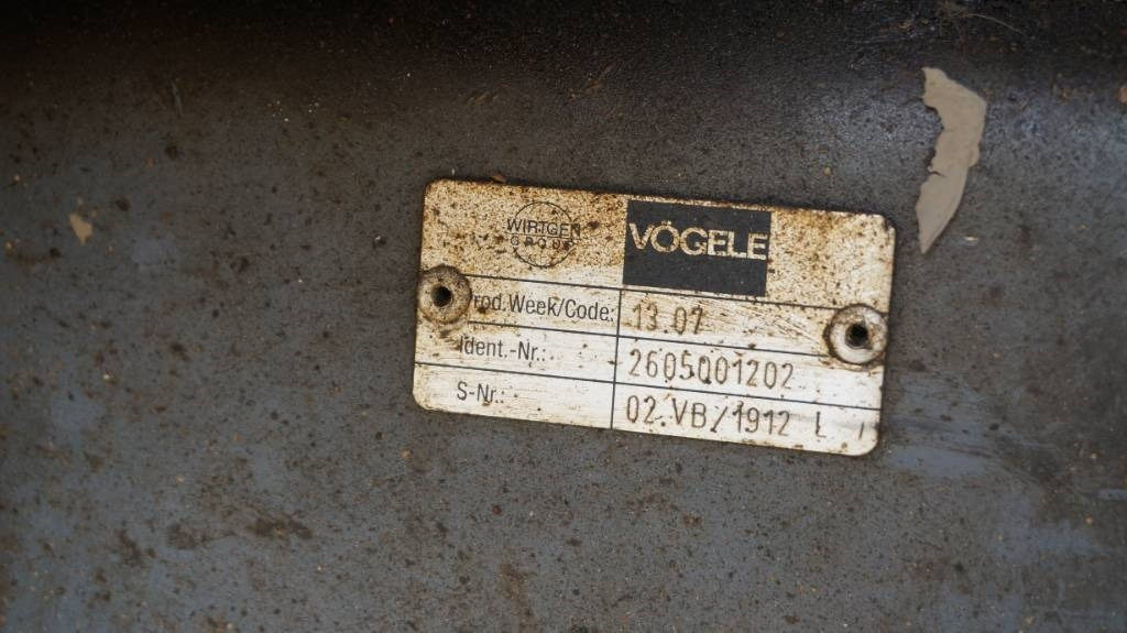 Asfaldilaotur Vögele 0,75 m TP1 Verbreiterungen / Extensions: pilt 7