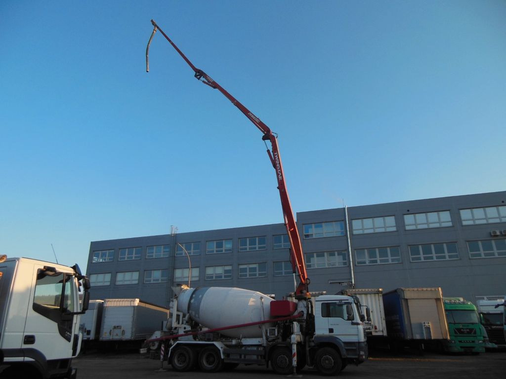 MAN TGA 35.410, 8X4, MIX + PUMPE 24M  liising MAN TGA 35.410, 8X4, MIX + PUMPE 24M: pilt 17