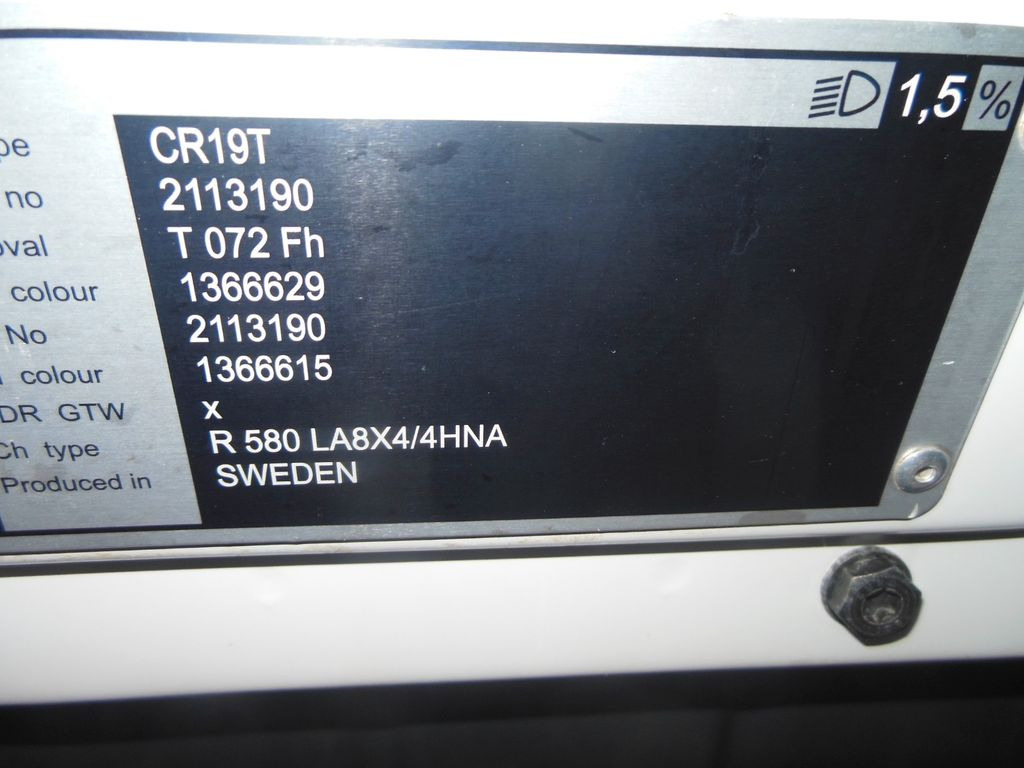 Sadulveok Scania R580, V8, 8X4, 164.000 KG, TOP STAND!!!: pilt 29