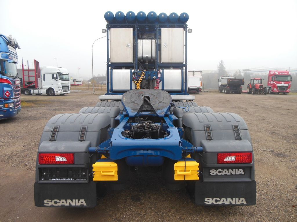 Sadulveok Scania R580, V8, 8X4, 164.000 KG, TOP STAND!!!: pilt 9