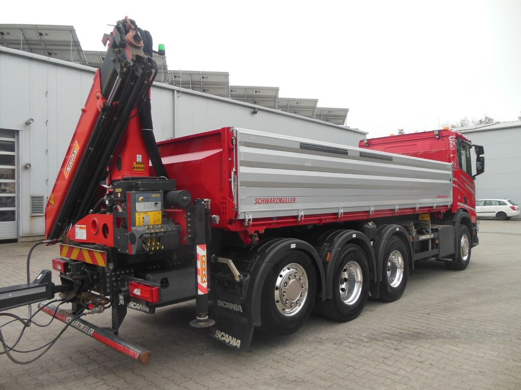 Scania R 580,8X4,KIPPER,BORDMATIC,PALFINGER PK 19.001 - Kallurauto, Kraanaga veoauto: pilt 3 Scania R 580,8X4,KIPPER,BORDMATIC,PALFINGER PK 19.001 - Kallurauto, Kraanaga veoauto: pilt 3