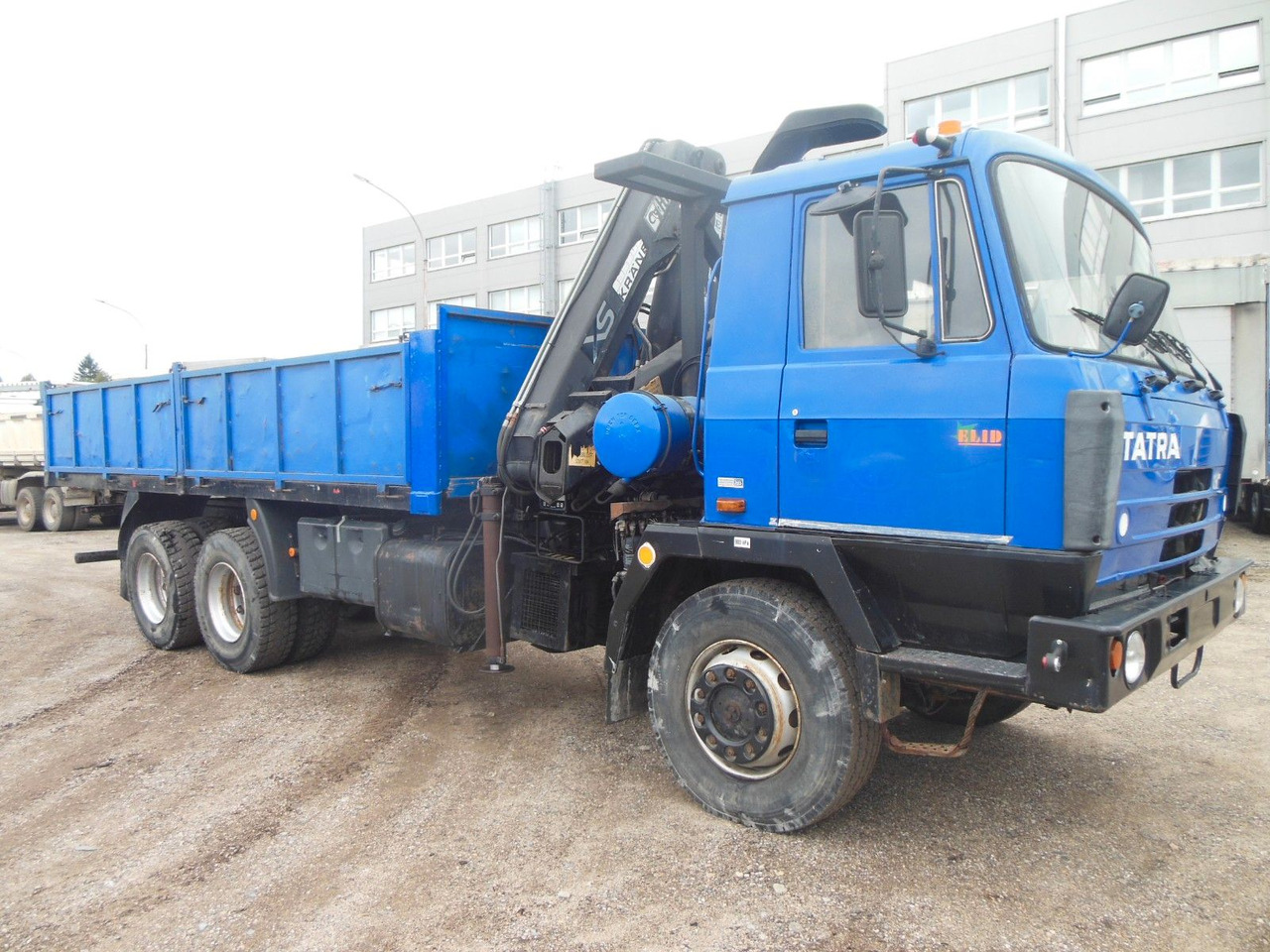 Tatra T 815, 6X6, HIAB 144 B - 3 DUO - Madelveok/ Platvormveok, Kraanaga veoauto: pilt 2 Tatra T 815, 6X6, HIAB 144 B - 3 DUO - Madelveok/ Platvormveok, Kraanaga veoauto: pilt 2