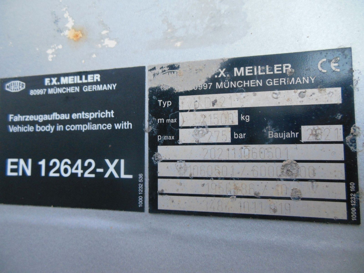 Kallurauto Volvo FMX 460, 8X4, MEILLER, BORDMATIC, AHK, HA-LUFT: pilt 18