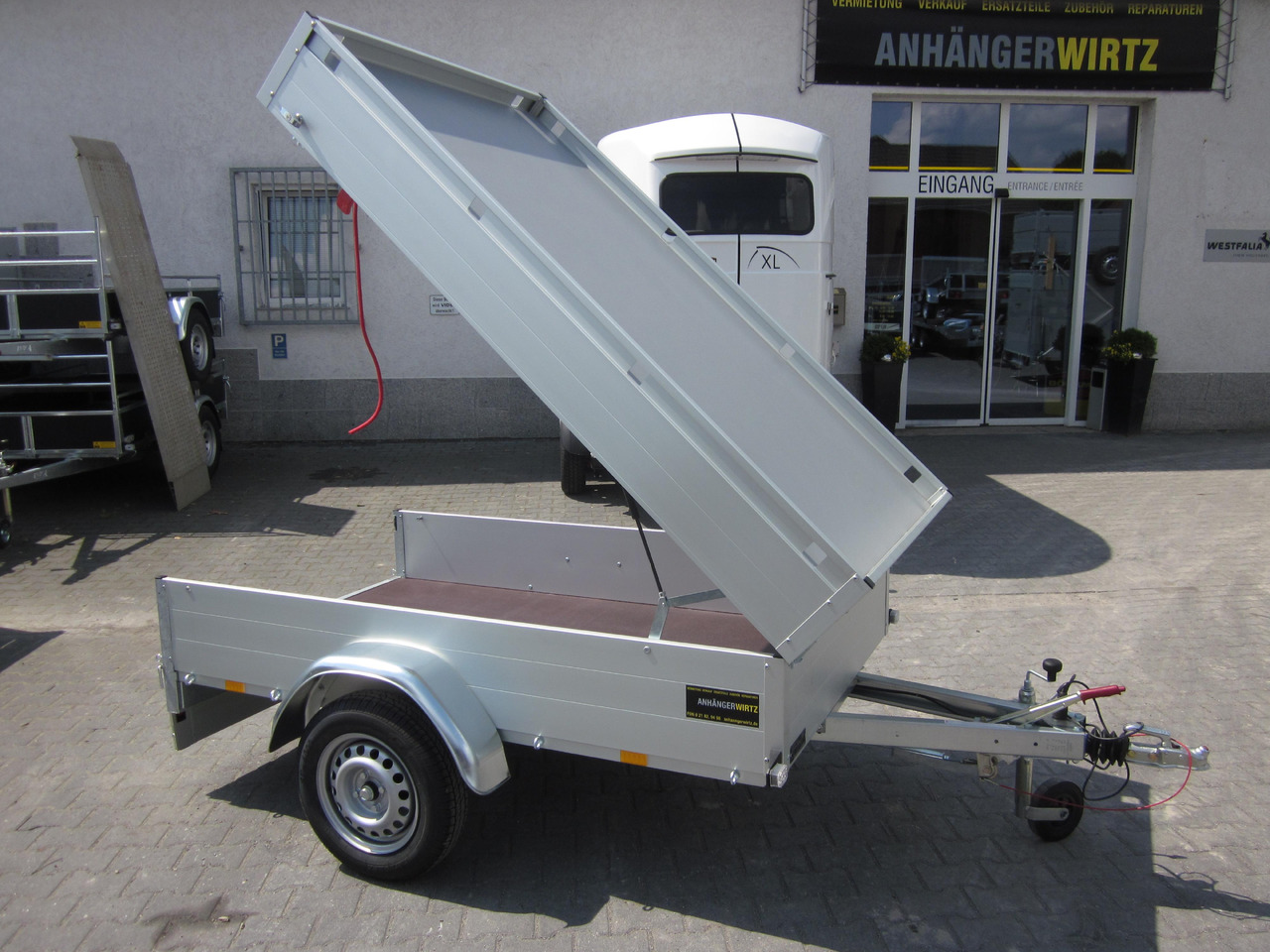ALUBOXX Deckelanhänger GTB 1200 HT 251x126x48cm (S) 1160kg - Auto järelhaagis: pilt 1 ALUBOXX Deckelanhänger GTB 1200 HT 251x126x48cm (S) 1160kg - Auto järelhaagis: pilt 1