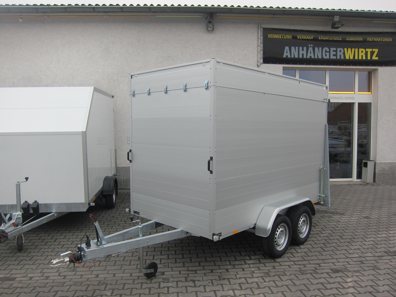 ALUBOXX Deckelanhänger GTT 2500 VT4 301x151x188cm Heckrampe (M) 2500kg order online Aktion - Furgoonjärelhaagis: pilt 5 ALUBOXX Deckelanhänger GTT 2500 VT4 301x151x188cm Heckrampe (M) 2500kg order online Aktion - Furgoonjärelhaagis: pilt 5