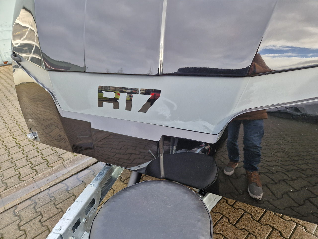 Treiler järelhaagis BJT Race Transporter 7 397-6023-35-3-10-B 600x228x189cm black Alufelgen Tridem 3500kg: pilt 11