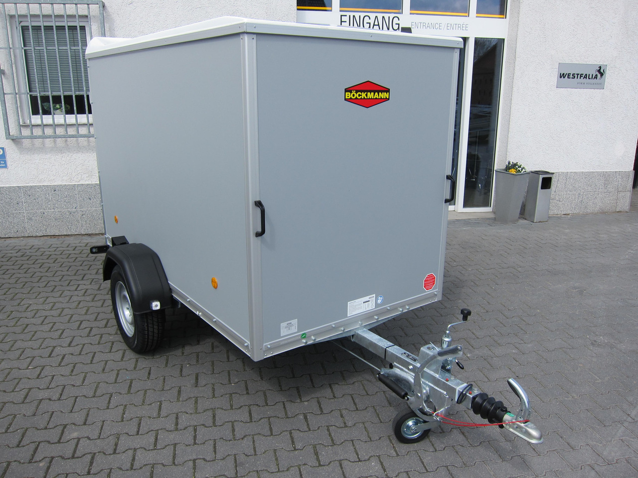 Böckmann Koffer KT 2513/135 251x130x152cm grau (S) 1350kg AKTION Modell 24 - Furgoonjärelhaagis: pilt 3 Böckmann Koffer KT 2513/135 251x130x152cm grau (S) 1350kg AKTION Modell 24 - Furgoonjärelhaagis: pilt 3