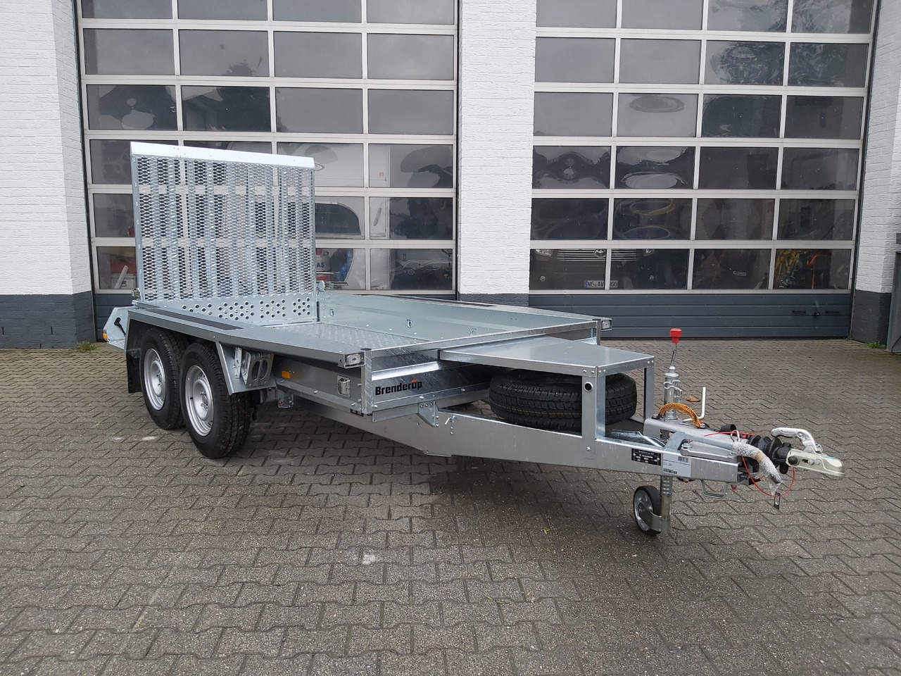 Ehitustehnika haagis Brenderup Maschinentransporter MT 3080 STF 308x152x25cm Stahllochboden 3000kg: pilt 6