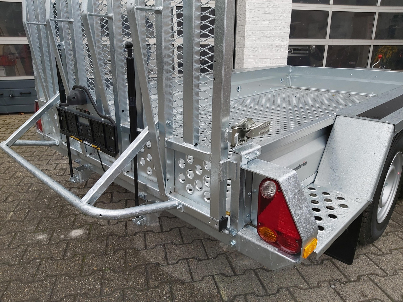 Ehitustehnika haagis Brenderup Maschinentransporter MT 3080 STF 308x152x25cm Stahllochboden 3000kg: pilt 7