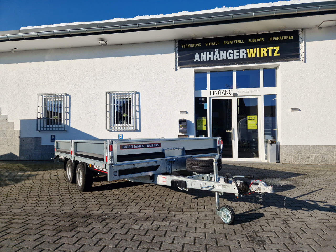 Brian James Trailer Connect 360x215x30cm Blackline Bordwände LED 12" (L) 3500kg - Platvormhaagis/ Madelhaagis: pilt 4 Brian James Trailer Connect 360x215x30cm Blackline Bordwände LED 12" (L) 3500kg - Platvormhaagis/ Madelhaagis: pilt 4