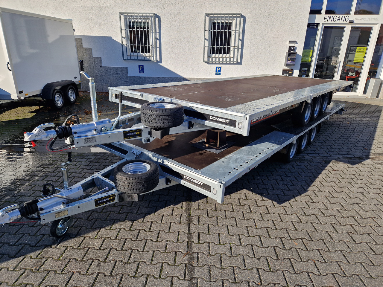 Brian James Trailer Connect 550x229cm blackline Plattform Tridem 10" 3500kg (XXL) - Platvormhaagis/ Madelhaagis: pilt 3 Brian James Trailer Connect 550x229cm blackline Plattform Tridem 10" 3500kg (XXL) - Platvormhaagis/ Madelhaagis: pilt 3