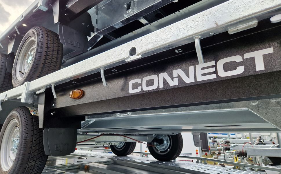 Brian James Trailer Connect 550x229cm blackline plattform Tandem 12" 3500kg (XXL) - Platvormhaagis/ Madelhaagis: pilt 1 Brian James Trailer Connect 550x229cm blackline plattform Tandem 12" 3500kg (XXL) - Platvormhaagis/ Madelhaagis: pilt 1