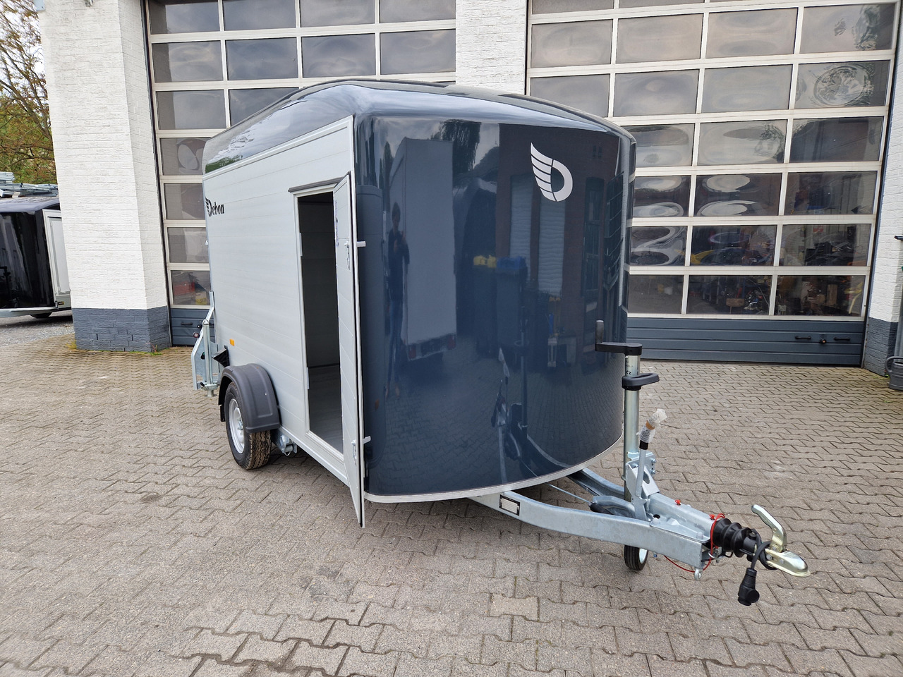 Cargo Roadster 400 312x164x184cm Alu Poly darkgrey Aluboden Seitentür 1300kg Pullman 100 km/H Abverk - Auto järelhaagis: pilt 5 Cargo Roadster 400 312x164x184cm Alu Poly darkgrey Aluboden Seitentür 1300kg Pullman 100 km/H Abverk - Auto järelhaagis: pilt 5