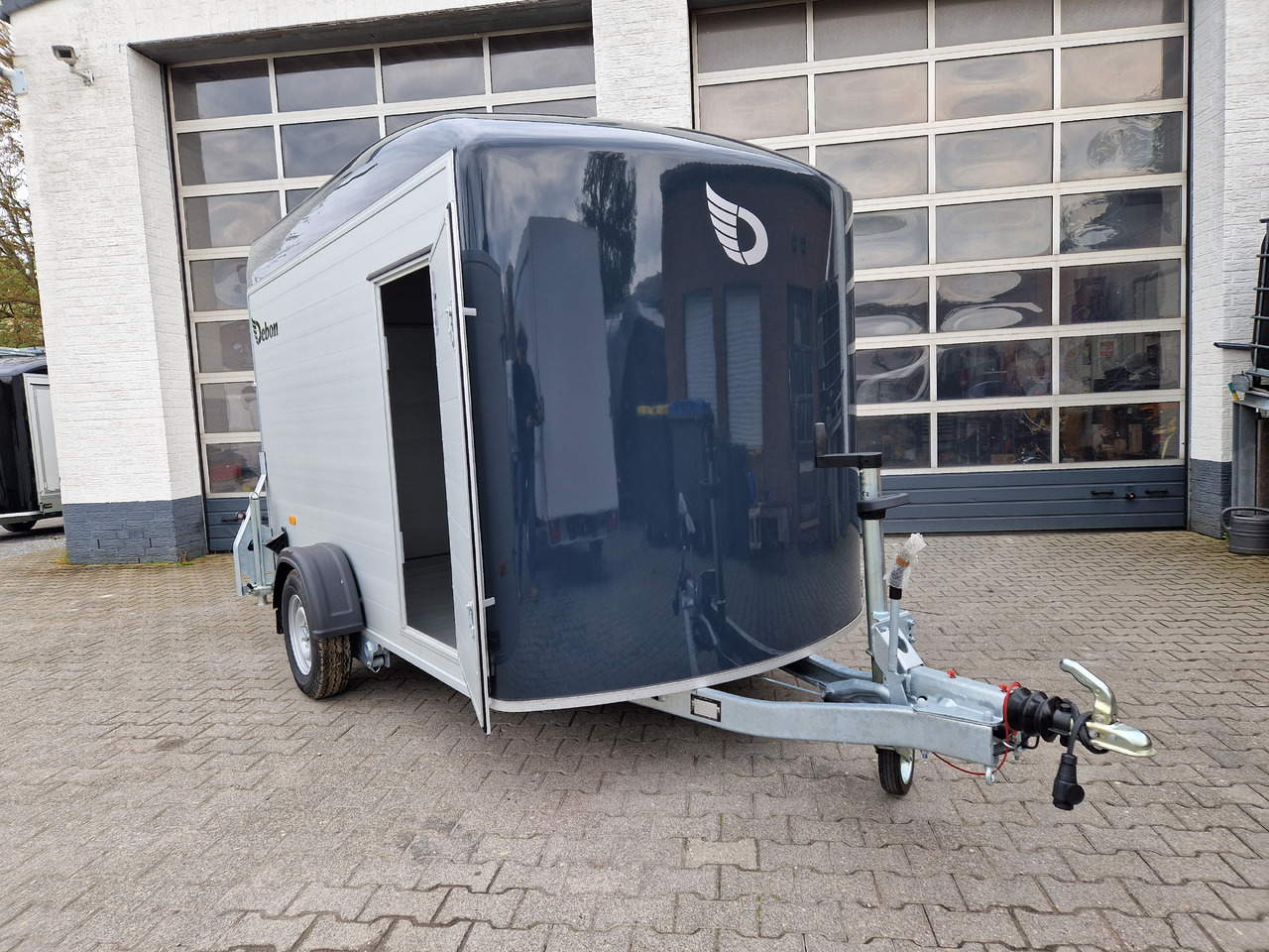 Cargo Roadster 400 312x164x184cm Alu Poly darkgrey Aluboden Seitentür 1300kg Pullman 100 km/H Abverk - Auto järelhaagis: pilt 4 Cargo Roadster 400 312x164x184cm Alu Poly darkgrey Aluboden Seitentür 1300kg Pullman 100 km/H Abverk - Auto järelhaagis: pilt 4