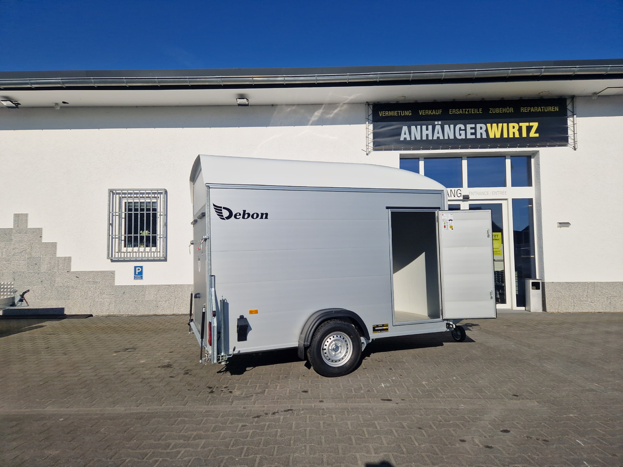 Cargo Roadster 400 312x164x184cm Alu Poly weiß Seitentür Pullman 100km/H 1300kg - Furgoonjärelhaagis: pilt 4 Cargo Roadster 400 312x164x184cm Alu Poly weiß Seitentür Pullman 100km/H 1300kg - Furgoonjärelhaagis: pilt 4