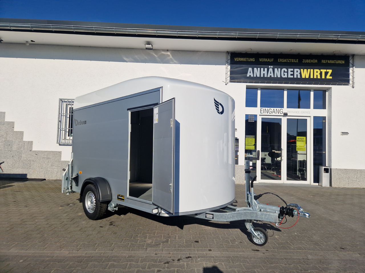 Cargo Roadster 400 312x164x184cm Alu Poly weiß Seitentür Pullman 100km/H 1300kg - Furgoonjärelhaagis: pilt 3 Cargo Roadster 400 312x164x184cm Alu Poly weiß Seitentür Pullman 100km/H 1300kg - Furgoonjärelhaagis: pilt 3